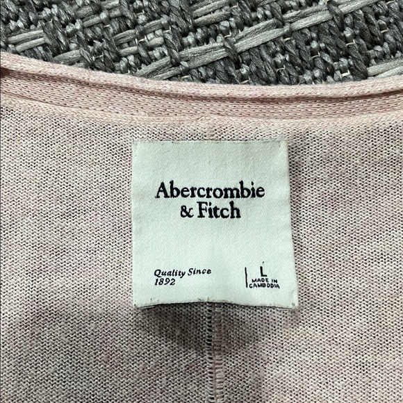 Abercrombie & Fitch | Pink Lightweight Cardigan - Picture 6 of 10